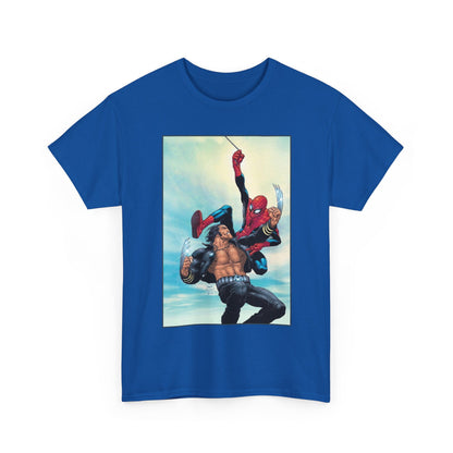 Wolverine Vs Spider-Man T-Shirt - Frank Quitely Art - Marvel Comics