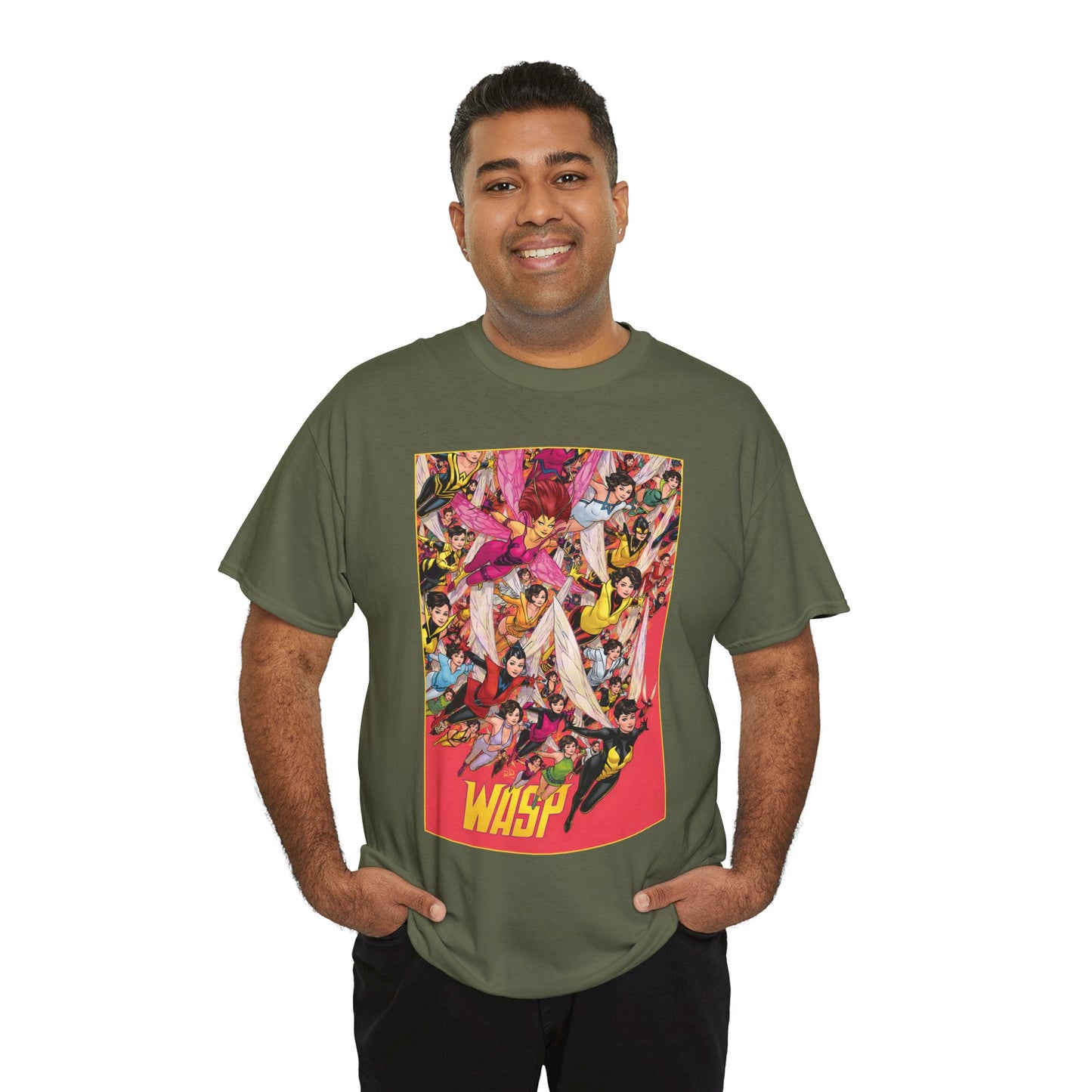 Wasp T-Shirt - Russell Dauterman Art - Avengers Member - Marvel Comics
