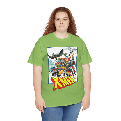 X-Men T-Shirt - Classic Arthur Adams Art - Marvel Comics - Wolverine, Colossus, Storm, Cyclops, Nightcrawler, Iceman