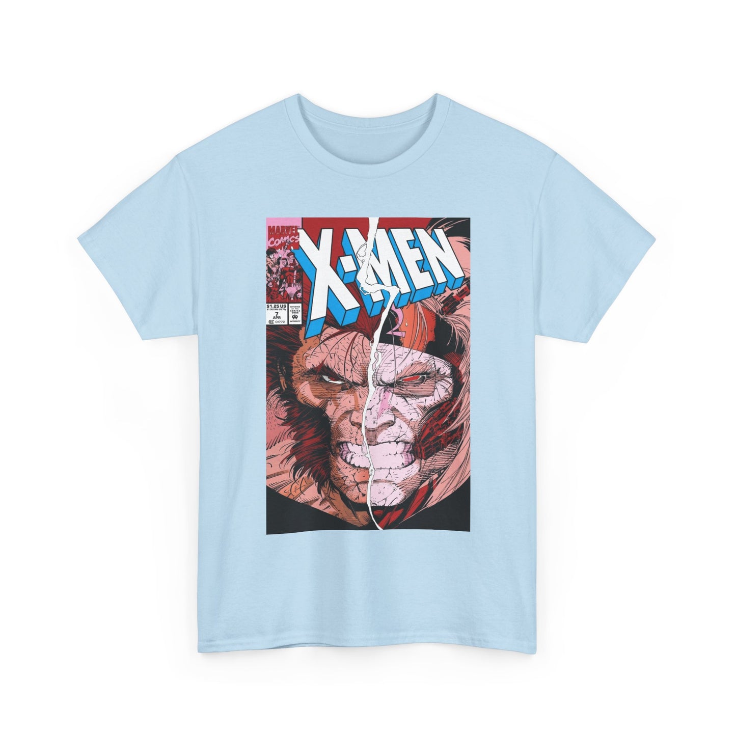 X-Men T-Shirt - Jim Lee Art - Wolverine & Omega Red - #7 Cover Art - Marvel Comics