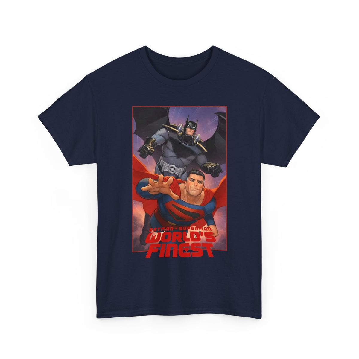 Batman Superman World's Finest T-Shirt - David Nakayama Art - Kingdom Come - DC Comics