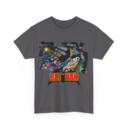 Batman T-Shirt - John Byrne Art - Joker, Catwoman, Ra's al Ghul, Talia - DC Comics - The Batcave