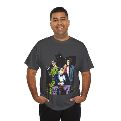 Riddler, Two-Face, Penguin T-Shirt - Brian Bolland Art - DC Comics