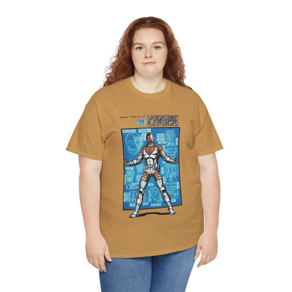 Cyborg T-Shirt - George Perez Art - New Teen Titans Pin-Up Poster - Victor Stone - DC Comics