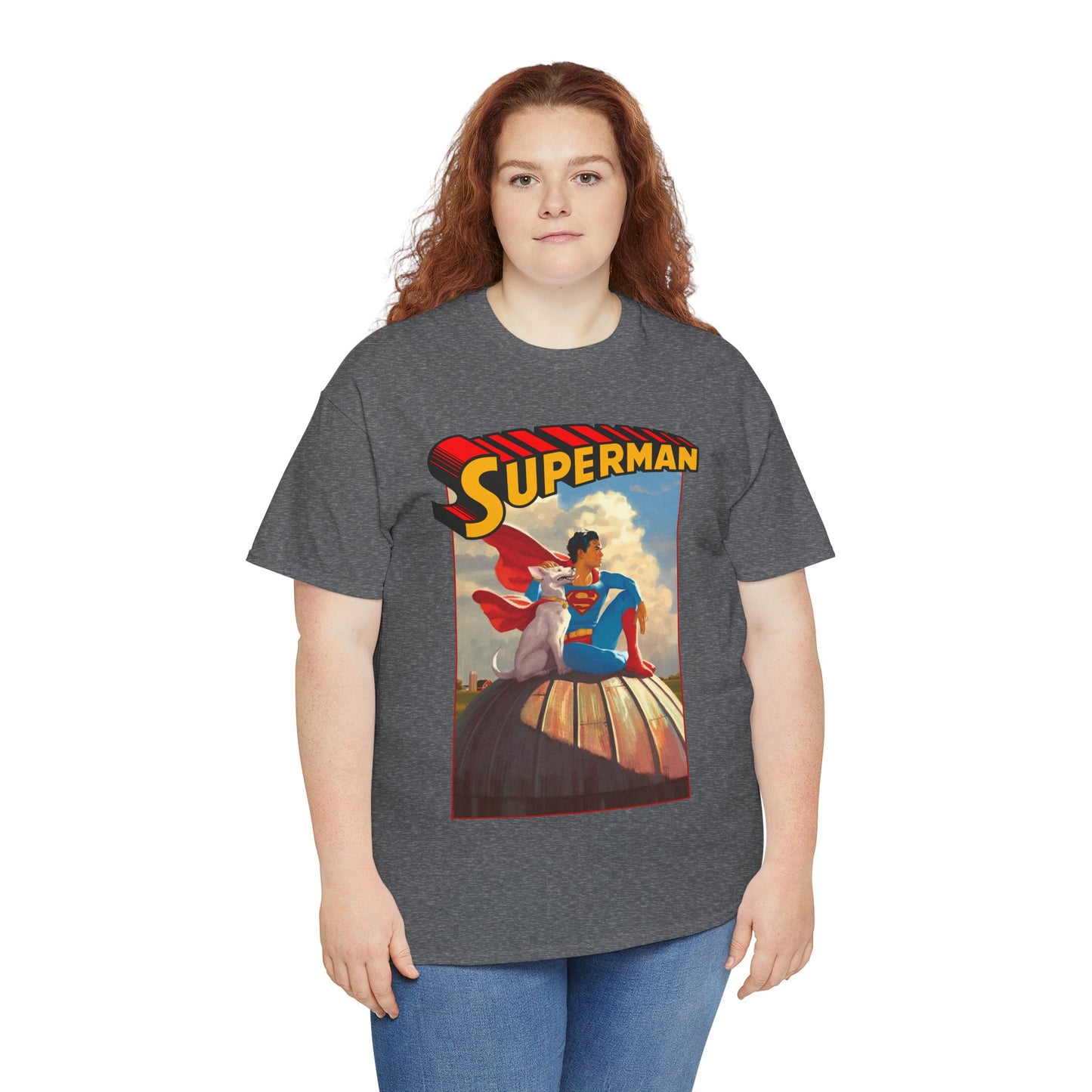 Superman & Krypto T-Shirt - 2025 Movie - Superdog from Krypton - Man of Steel, Smallville - DC Comics
