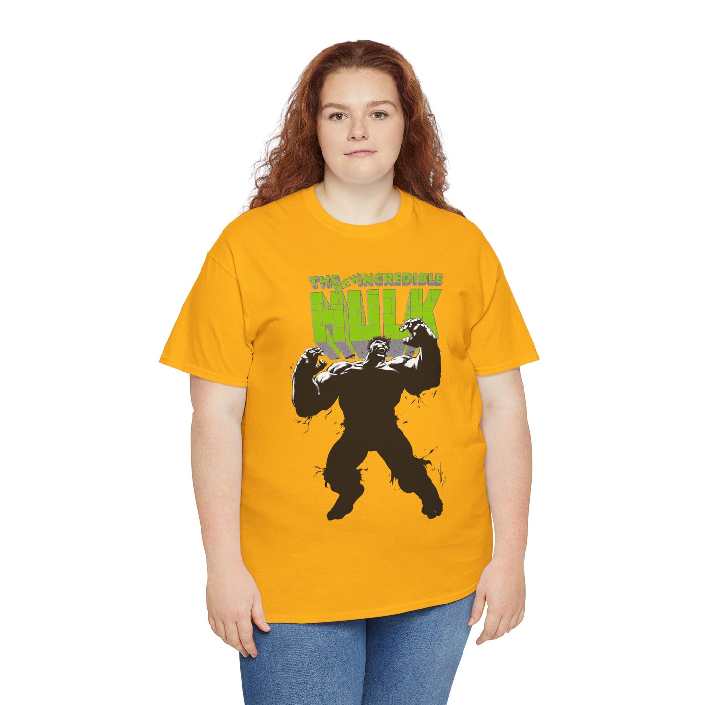 Incredible Hulk T-Shirt - Dale Keown Art - Bruce Banner, Gamma Radiation - Peter David 1990s Run - Marvel Comics