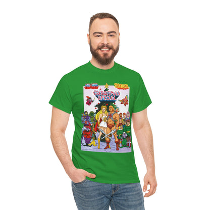 He-Man & She-Ra: A Christmas Special T-Shirt - Masters of the Universe, Princess of Power - Skeletor, Fisto, Orko, Kowl, Madame Razz - Filmation