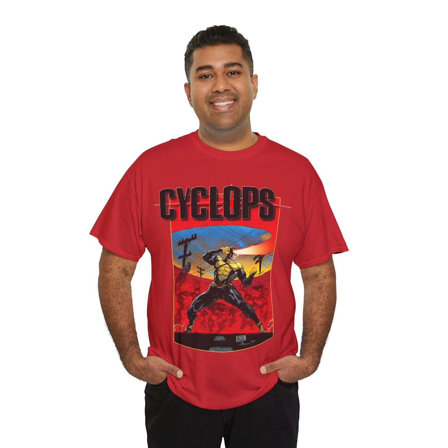 Cyclops T-Shirt - Ryan Stegman Art - Scott Summers, Leader of the X-Men - Marvel Comics