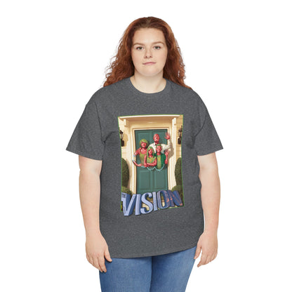 Vision T-Shirt - Mike Del Mundo Art - Avengers Member - The Visions Family - Tom King Story - Future MCU Series - Marvel Comics