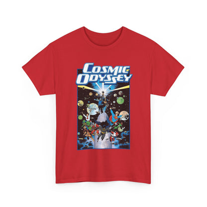 Cosmic Odyssey T-Shirt - Mike Mignola Art - Superman, Darkseid, Lightray, Orion, Starfire, Highfather. John Stewart - DC Comics