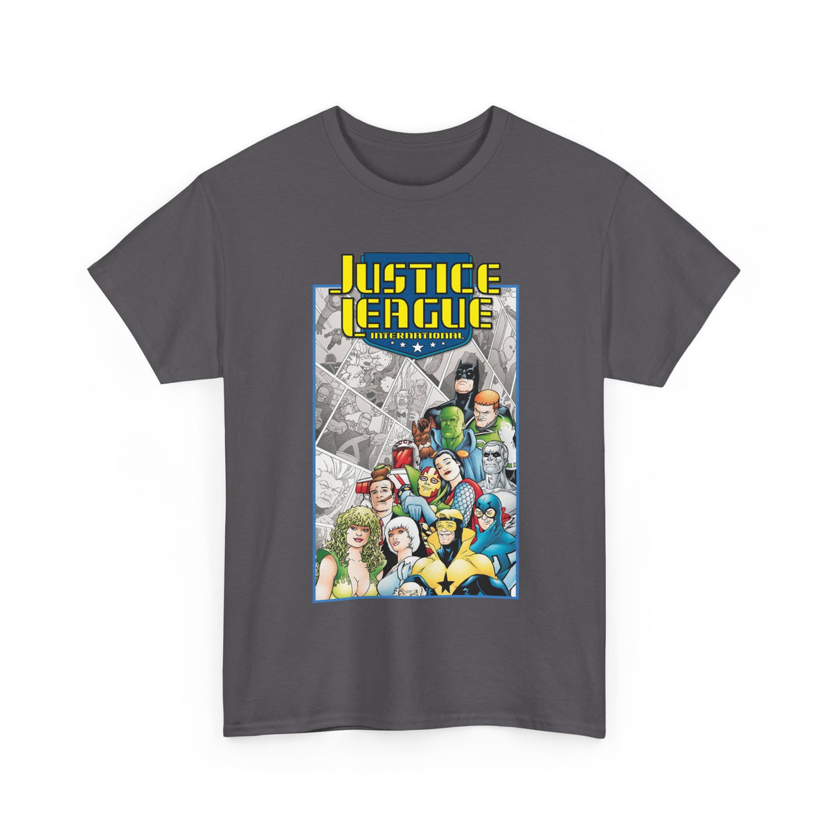 Justice League International T-Shirt - Kevin Maguire Art - DC Comics