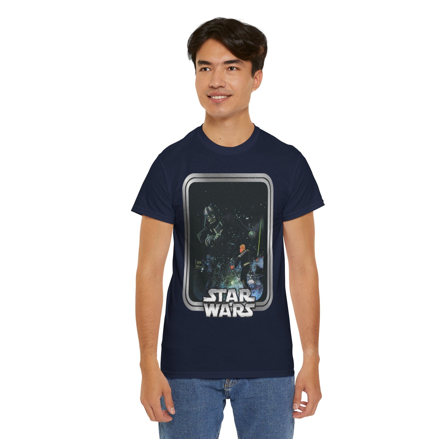 Luke Skywalker & Darth Vader T-Shirt - Star Wars Marvel Comics Art