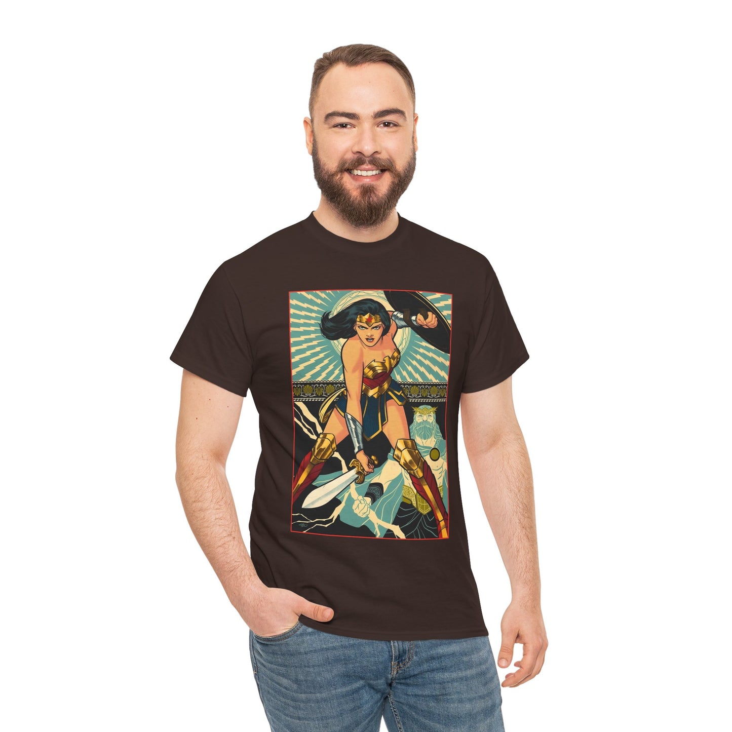 Wonder Woman T-Shirt - Michael Cho Art - Amazon Warrior - DC Comics