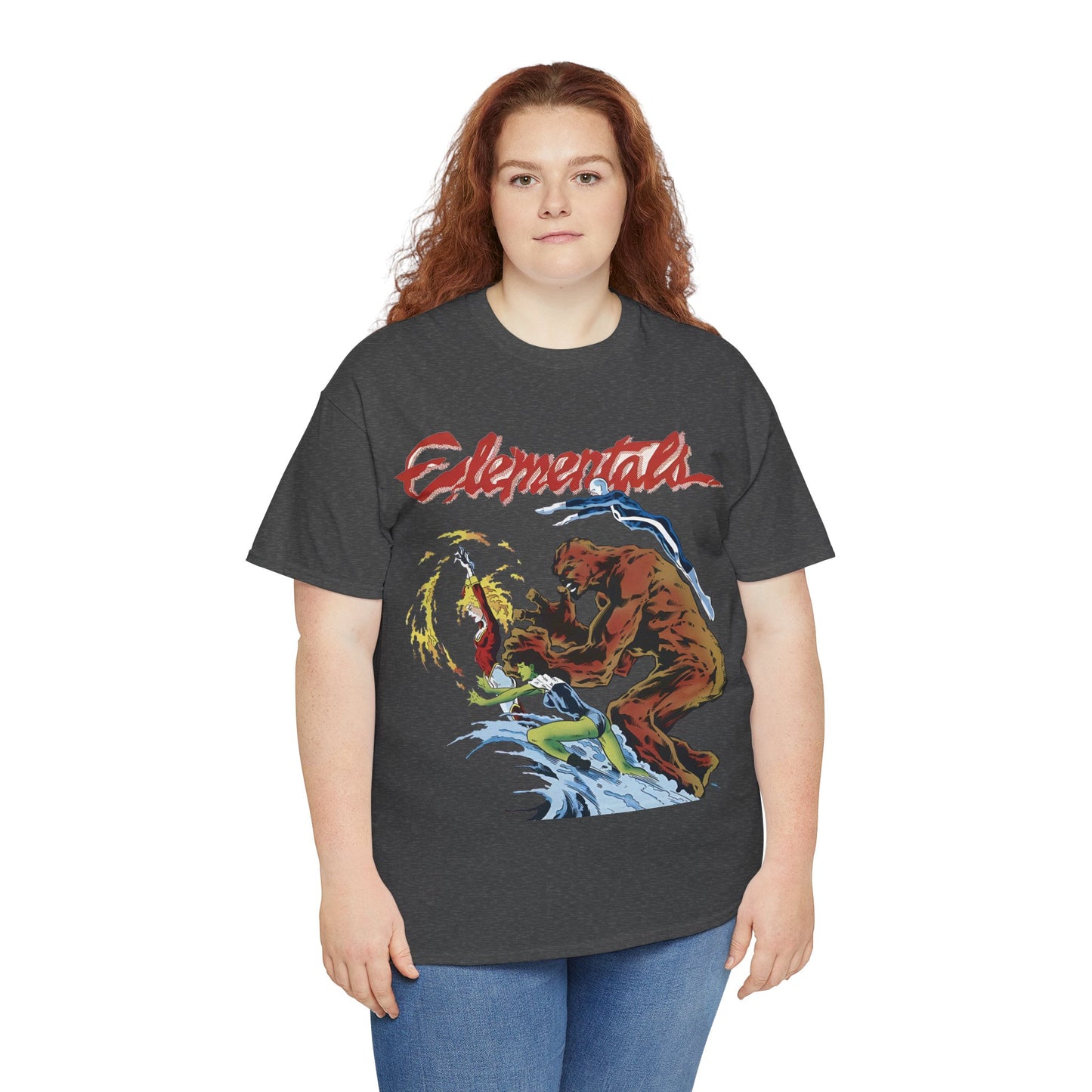 Elementals T-Shirt - Morningstar, Vortex, Fathom, Monolith - Comico Comics