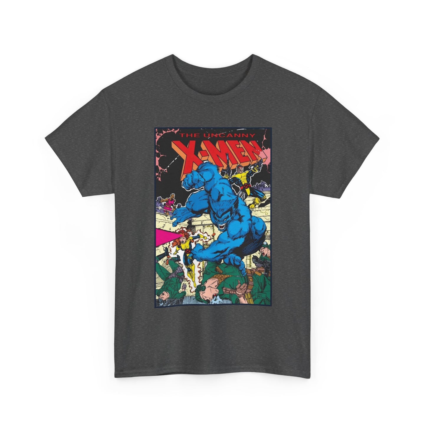 Uncanny X-Men T-Shirt - Jim Lee Art - Beast, Forge - Marvel Comics