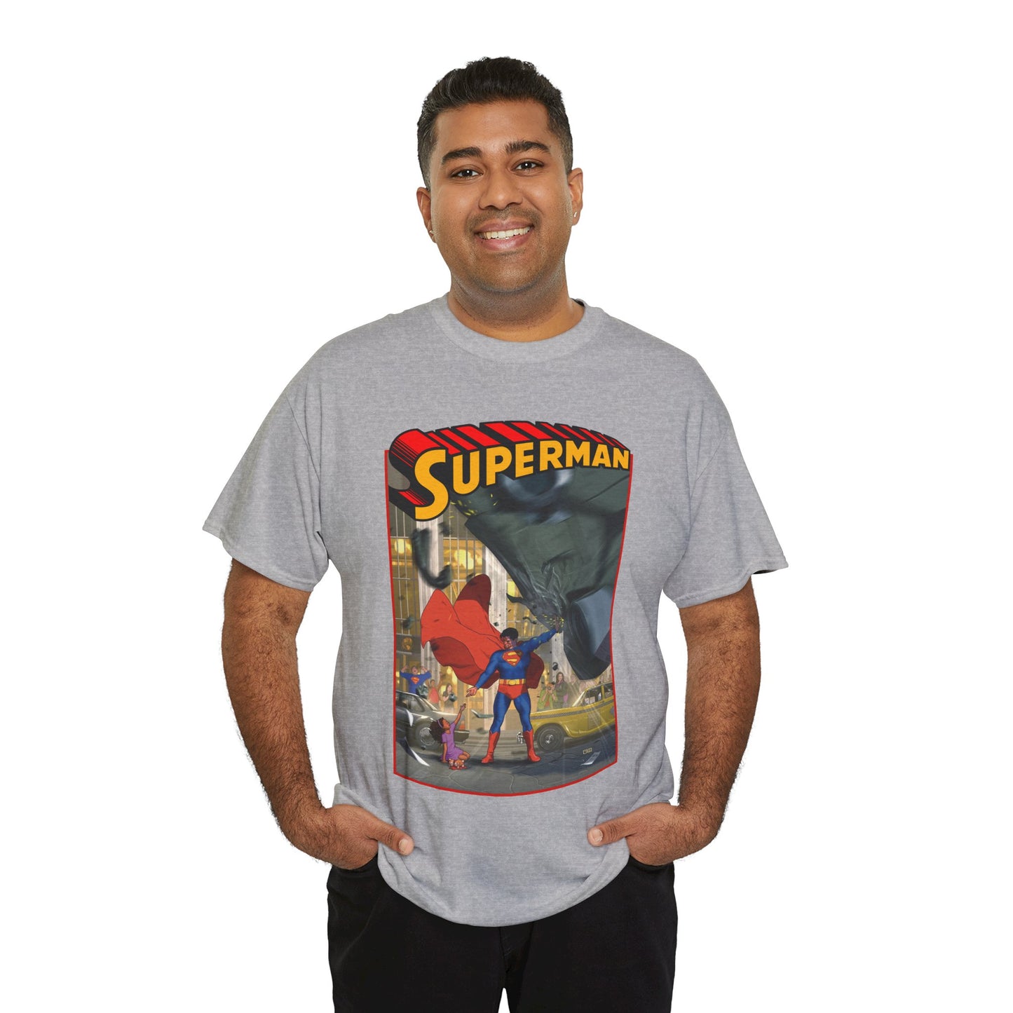 Superman T-Shirt - Taurin Clarke Art - Man of Steel, Metropolis - DC Comics