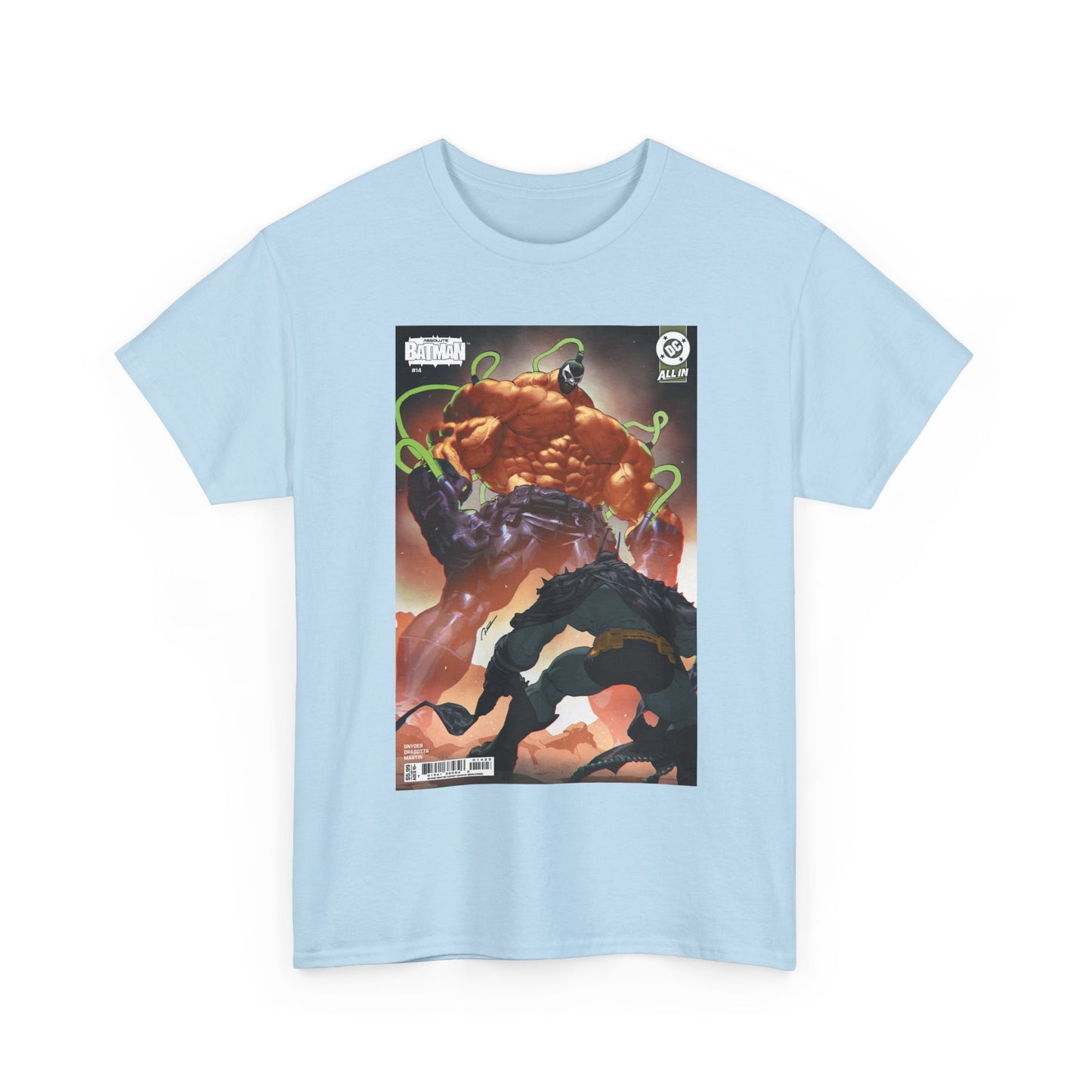 Absolute Batman #14 T-Shirt - Gerald Parel Art - Vs Absolute Bane - DC Comics