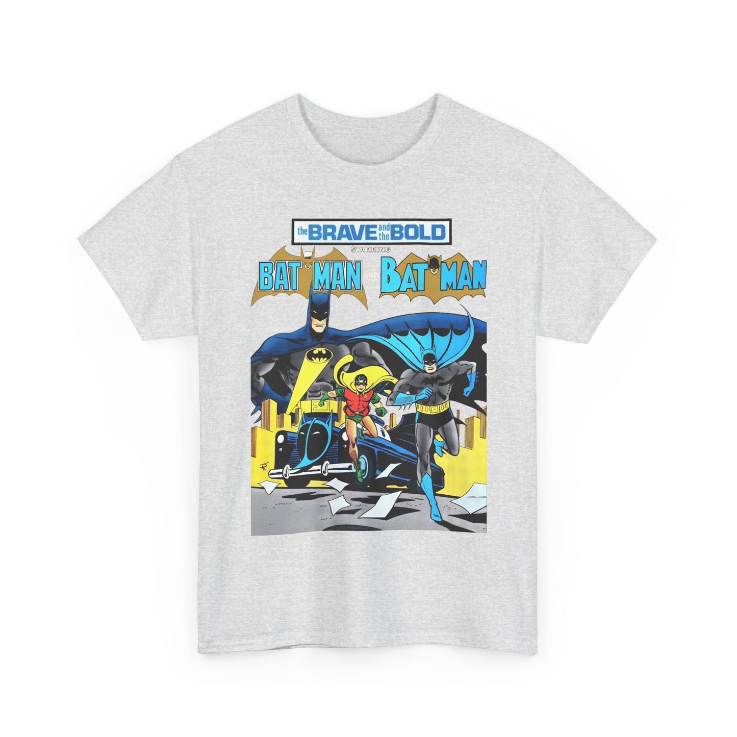 Brave & Bold #200 T-Shirt - Jim Aparo Art - Golden Age & Bronze Age Batman Team-Up - DC Comics