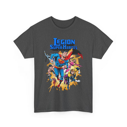 Superboy & Legion of Super-Heroes T-Shirt - Joe Staton Art - DC Comics