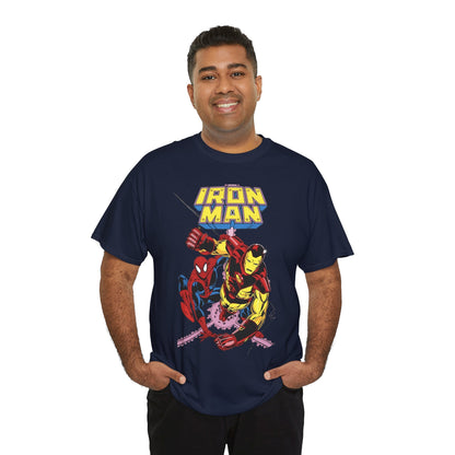 Iron-Man & Spider-Man T-Shirt - Butch Guice Art - Marvel Comics