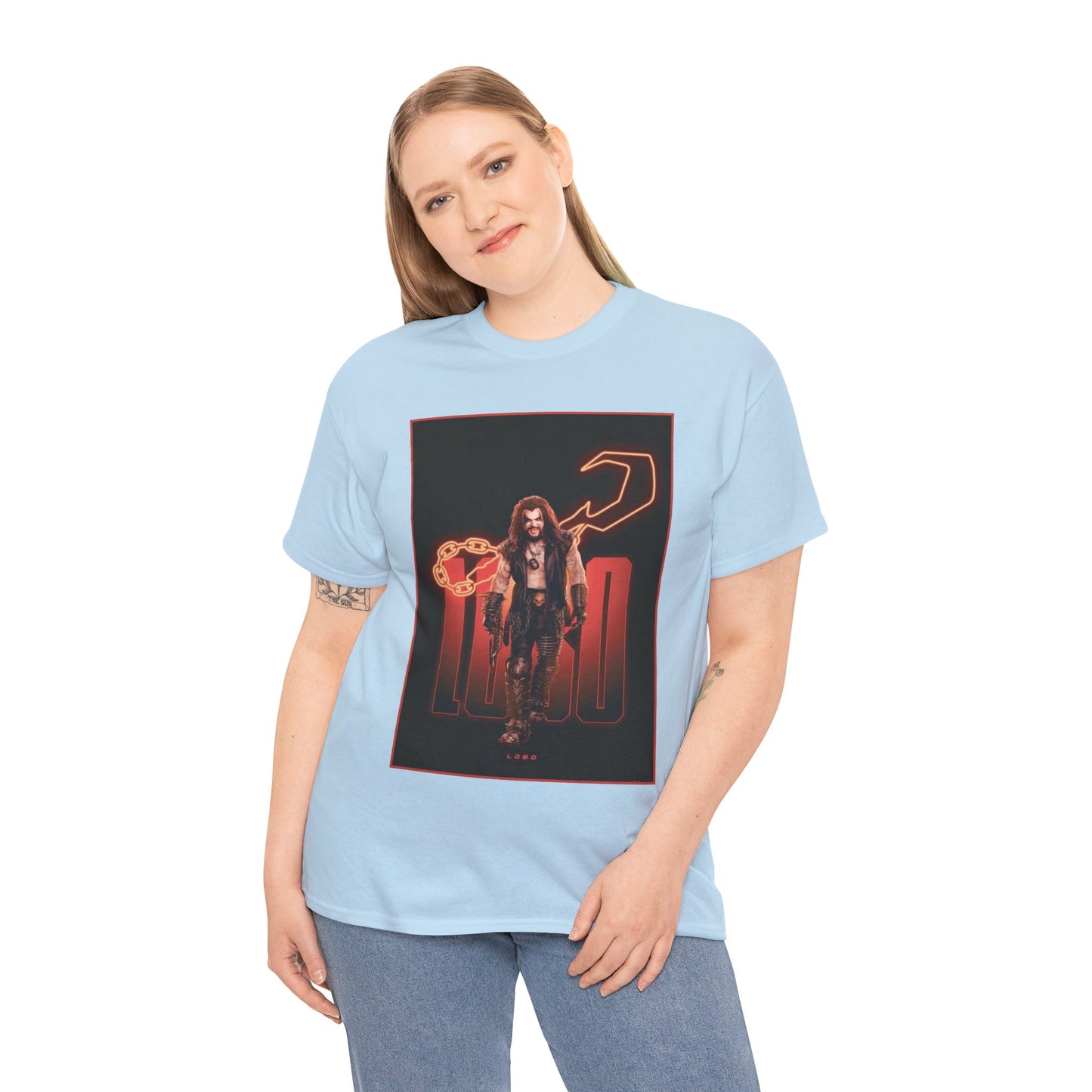 Lobo T-Shirt - Jason Momoa - New 2026 Supergirl Movie - From the James Gunn DCU - DC Comics