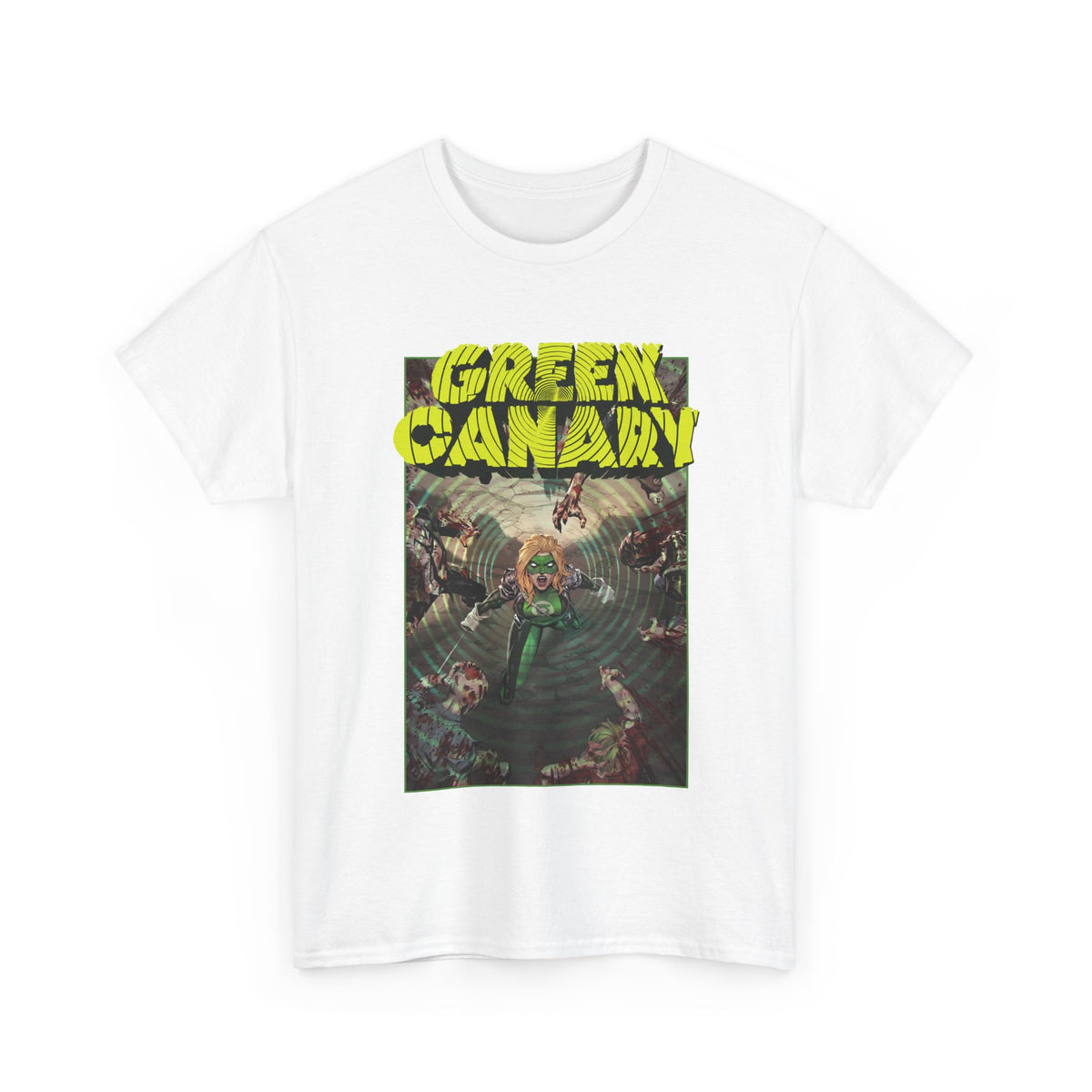 Green Canary T-Shirt - DCeased: War of the Undead Gods #5 Variant Cover Art by Kael Ngu. - Dinah Lance - DC Comics