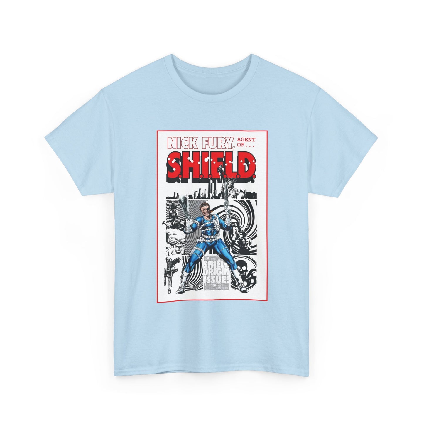 Nick Fury, Agent of SHIELD T-Shirt - Jim Steranko Art - Marvel Comics