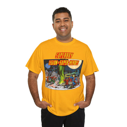Superboy & Legion of Super-Heroes T-Shirt - Jim Starlin Art - DC Comics