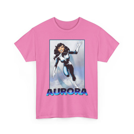 Aurora T-Shirt - John Byrne Art - Alpha Flight Member - Marvel Comics
