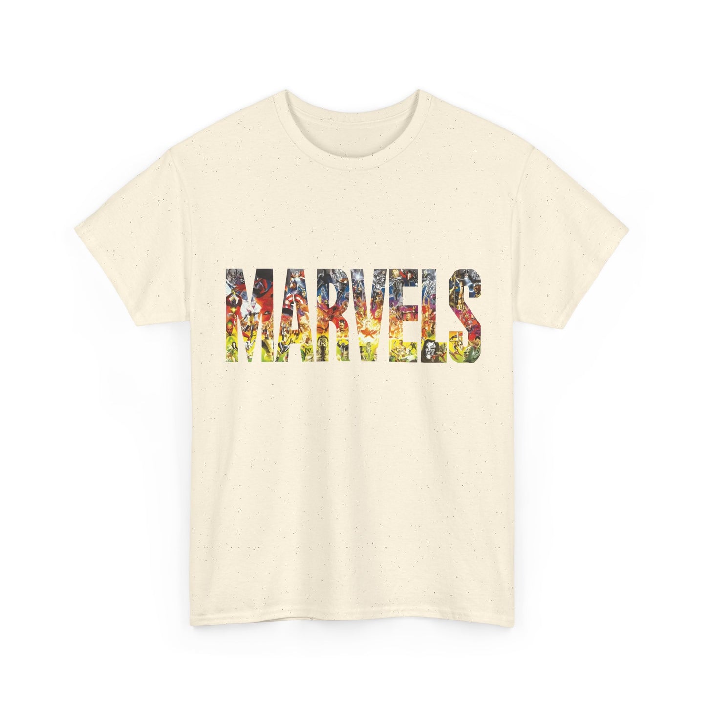 Marvels T-Shirt - Alex Ross Art from the popular Kurt Busiek Story - Spider-Man, Fantastic Four, X-Men, Hulk, Captain America, Thor, Iron Man - Marvel Comics
