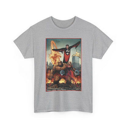 Fantastic Four T-Shirt - Arthur Adams Art - Marvel Comics