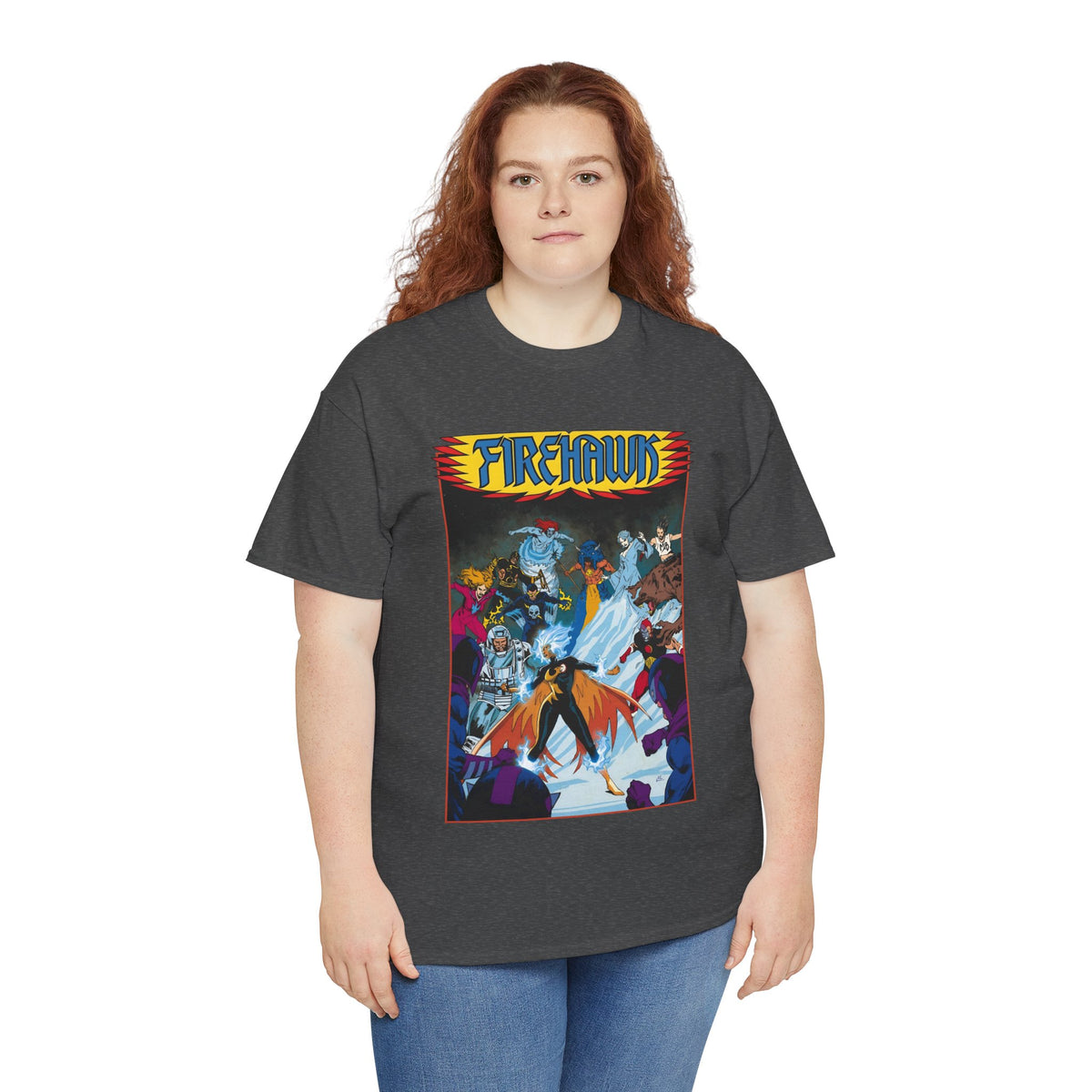 Firehawk T-Shirt - Rafael de Latorre Art - Fury of Firestorm Cover Art - DC Comics