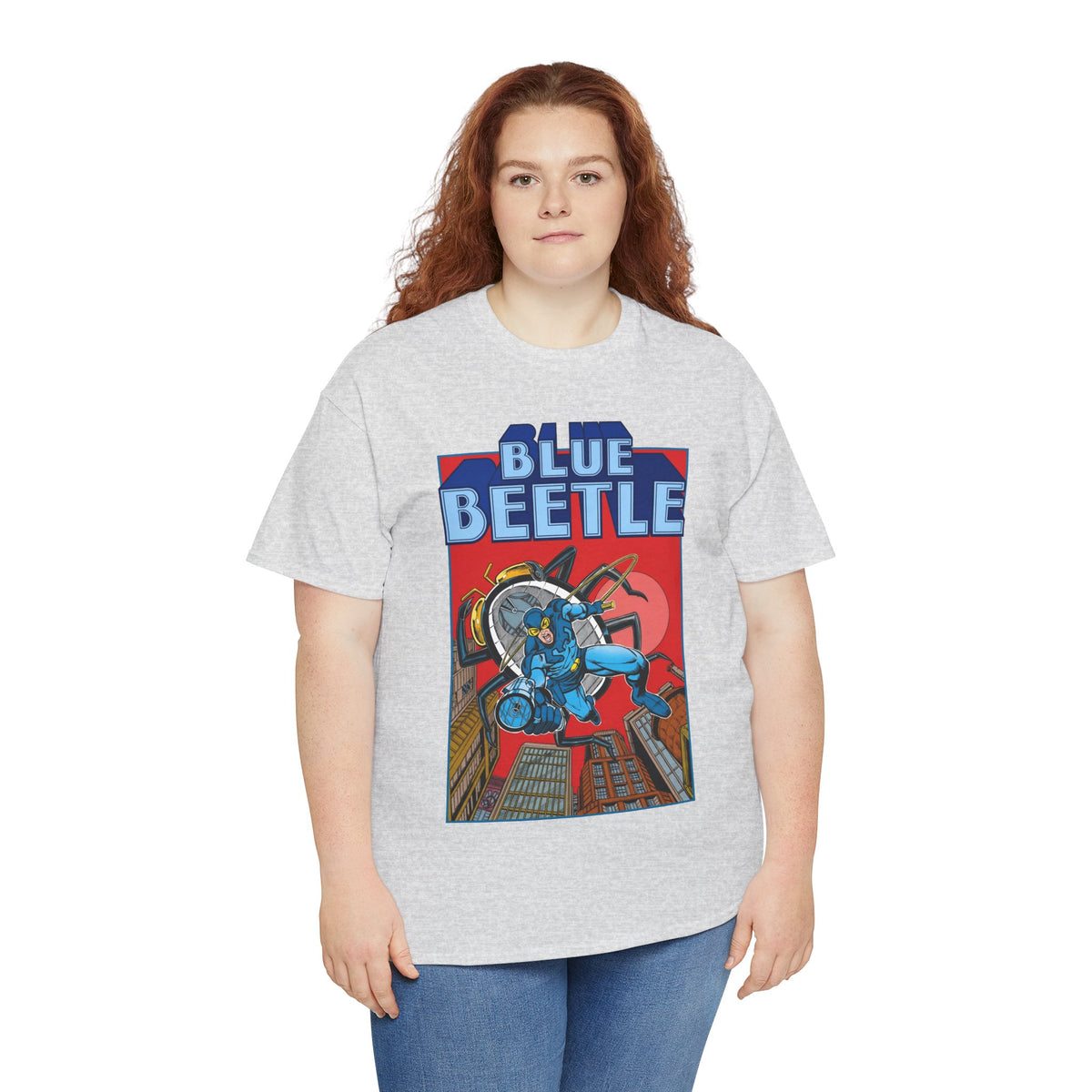 Blue Beetle T-Shirt - Paris Cullins Art - Ted Kord - DC Comics
