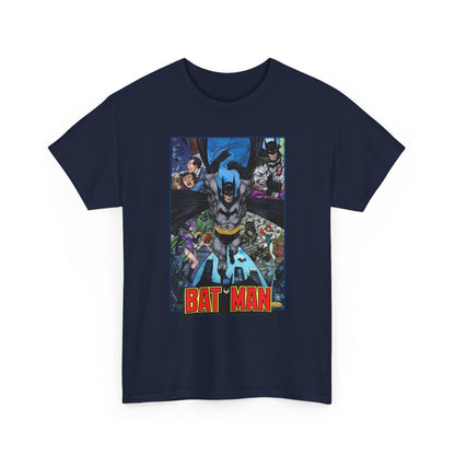 Batman T-Shirt - John Byrne Art - Joker, Catwoman, Poison Ivy - Caped Crusader - DC Comics