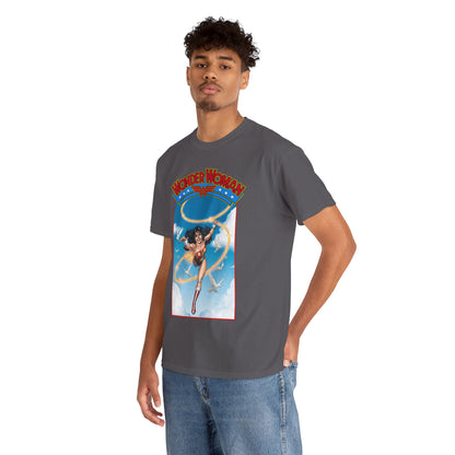 Wonder Woman T-Shirt - George Perez Art - Post-Crisis 1980s Retro Graphic - Themyscira - DC Comics