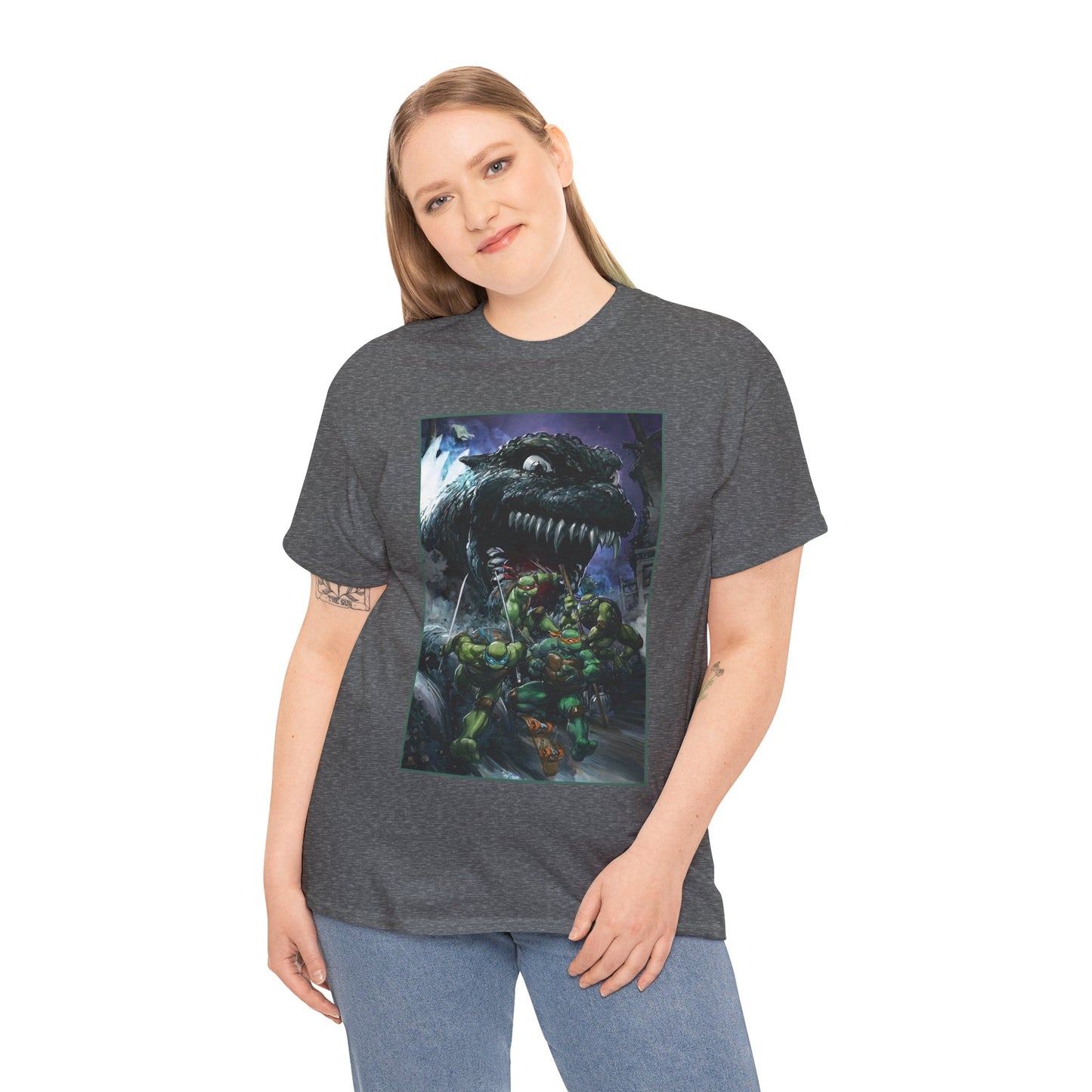 Teenage Mutant Ninja Turtles/Godzilla T-Shirt