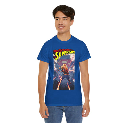 Supergirl T-Shirt - Jamal Campbell Art - DC Comics - Maid of Might, Kara - Upcoming 2026 Movie - James Gunn