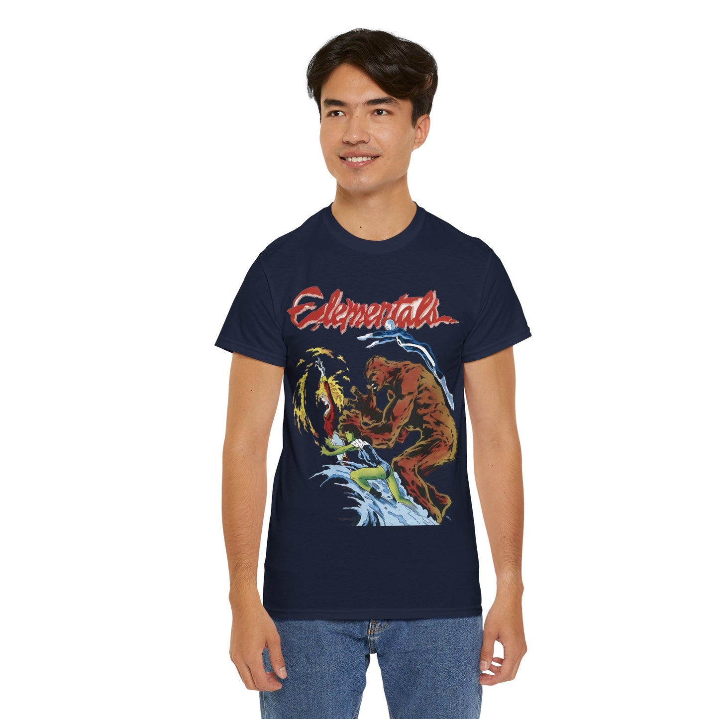 Elementals T-Shirt - Morningstar, Vortex, Fathom, Monolith - Comico Comics