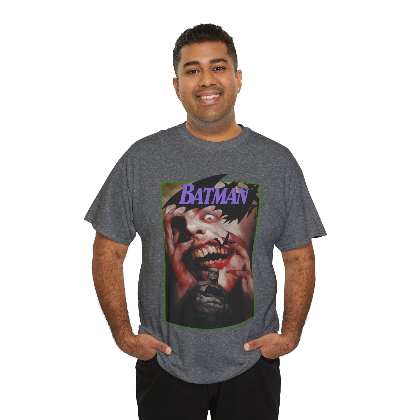 Batman Vs Joker T-Shirt - Ben Oliver Art - DC Comics