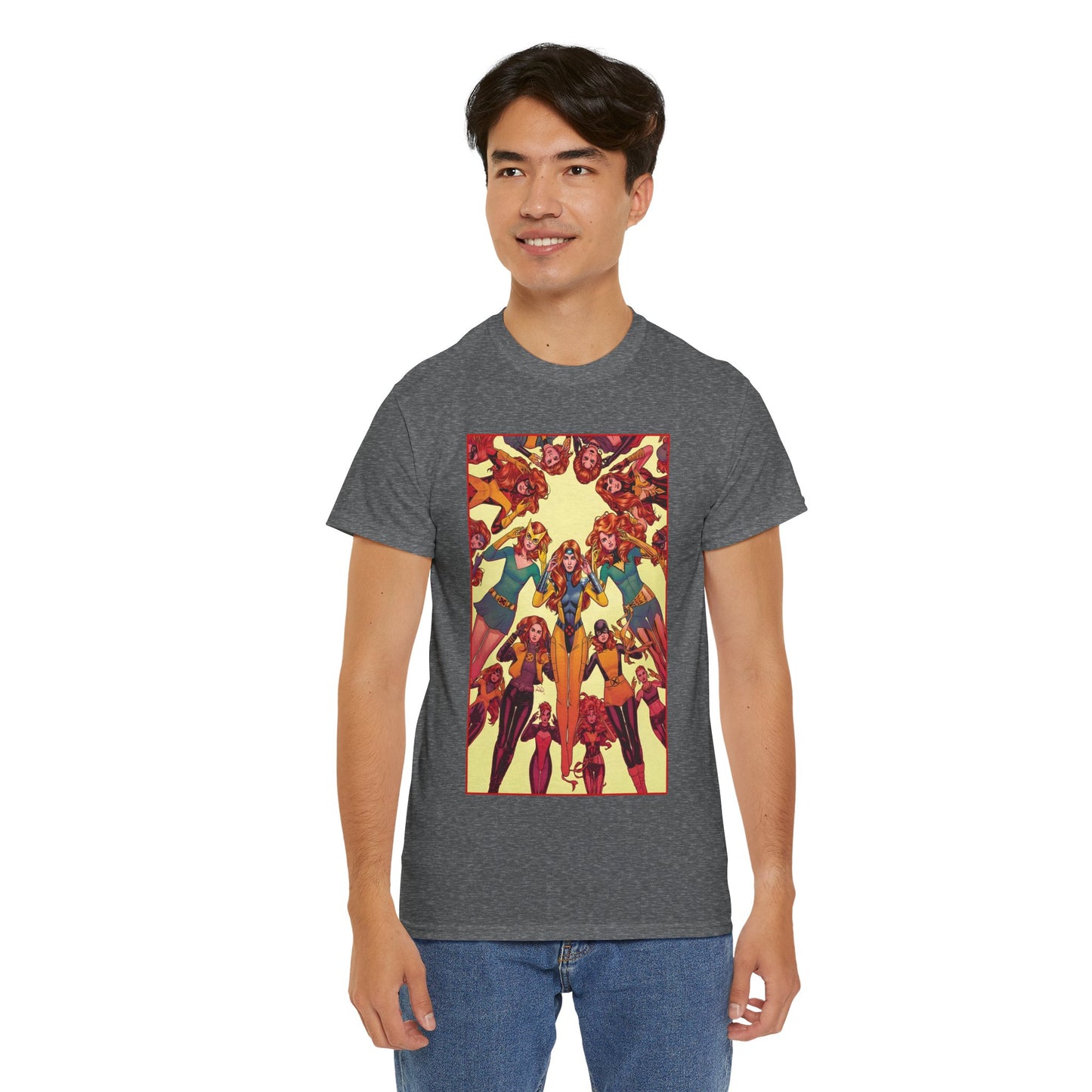 Jean Grey T-Shirt - Russell Dauterman Art - Marvel Girl, Dark Phoenix - X-Men Variant Cover - Marvel Comics