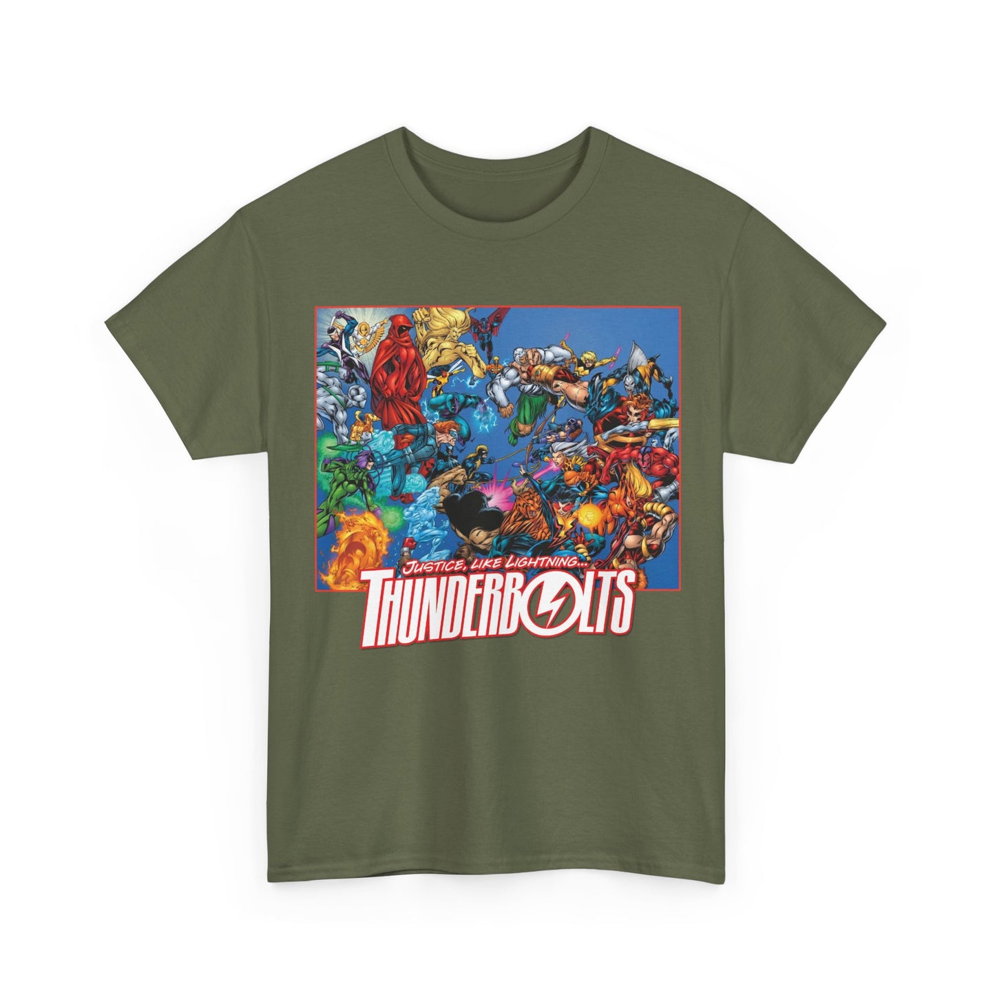 Thunderbolts T-Shirt - Mark Bagley Art - Marvel Comics