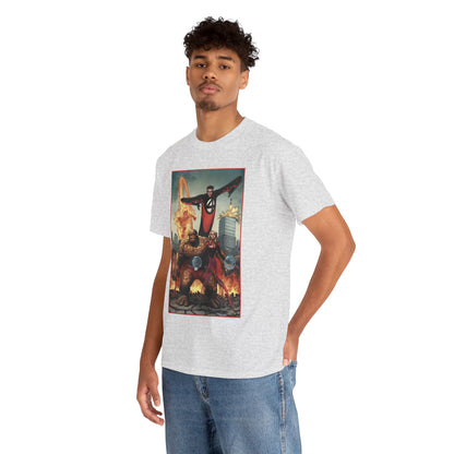 Fantastic Four T-Shirt - Arthur Adams Art - Marvel Comics