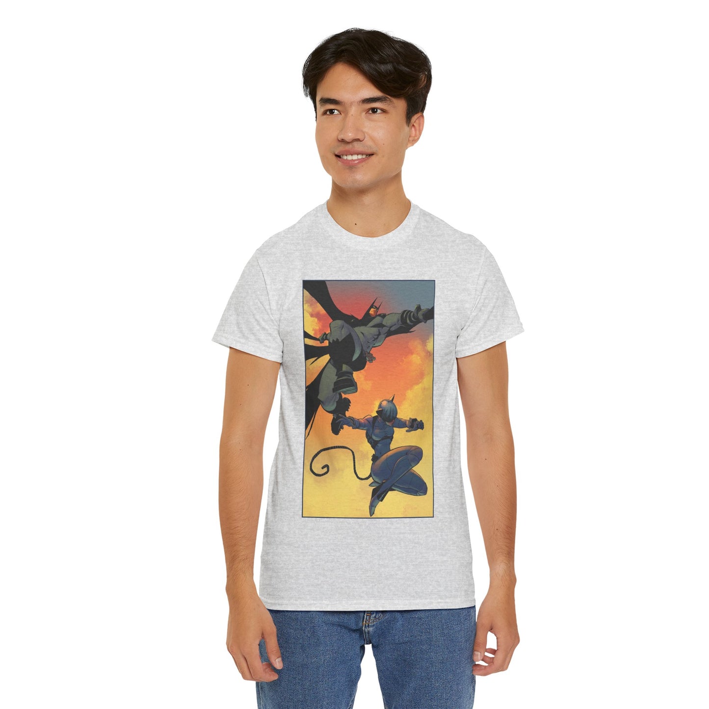 Absolute Batman & Absolute Catwoman T-Shirt - Nick Dragotta Art - DC Comics All-In