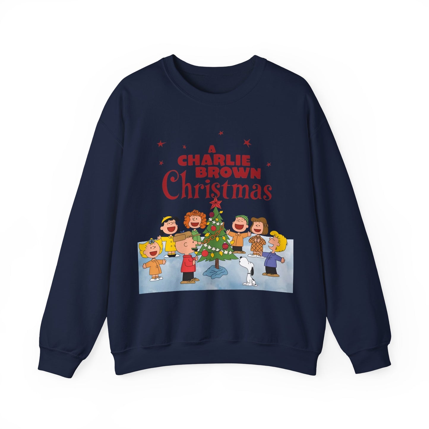 A Charlie Brown Christmas Crewneck Sweatshirt - Snoopy, Lucy, Linus, Sally, Schroeder