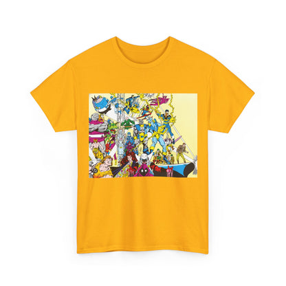 Who's Who in the DC Universe T-Shirt - George Perez Art - Black Lightning, Black Orchid - #3 Cover Art - DC Comics