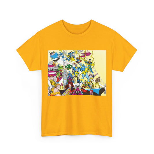 Who's Who in the DC Universe T-Shirt - George Perez Art - Black Lightning, Black Orchid - #3 Cover Art - DC Comics