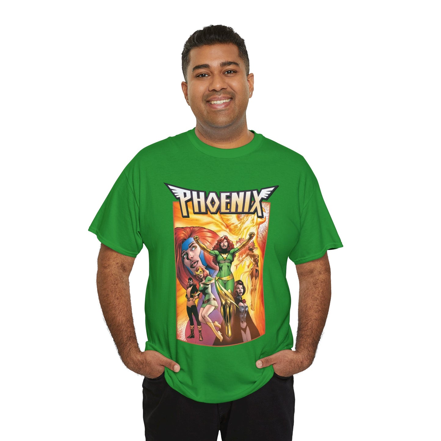 Phoenix T-Shirt - Alan Davis Art - Jean Grey, Marvel Girl, Black Queen, Dark Phoenix - X-Men Founding Member - Marvel Comics