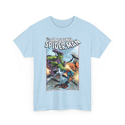 Amazing Spider-Man T-Shirt - Todd McFarlane Art - Green Goblin Vs Hobgoblin - Marvel Comics