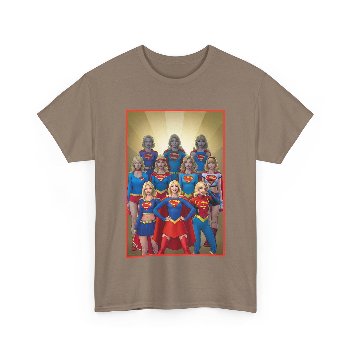 Supergirl Through the Ages T-Shirt - Nicola Scott Art - Kara from Kandor, Superman's Cousin, Linda Danvers - Survivor from Krypton - DC Comics