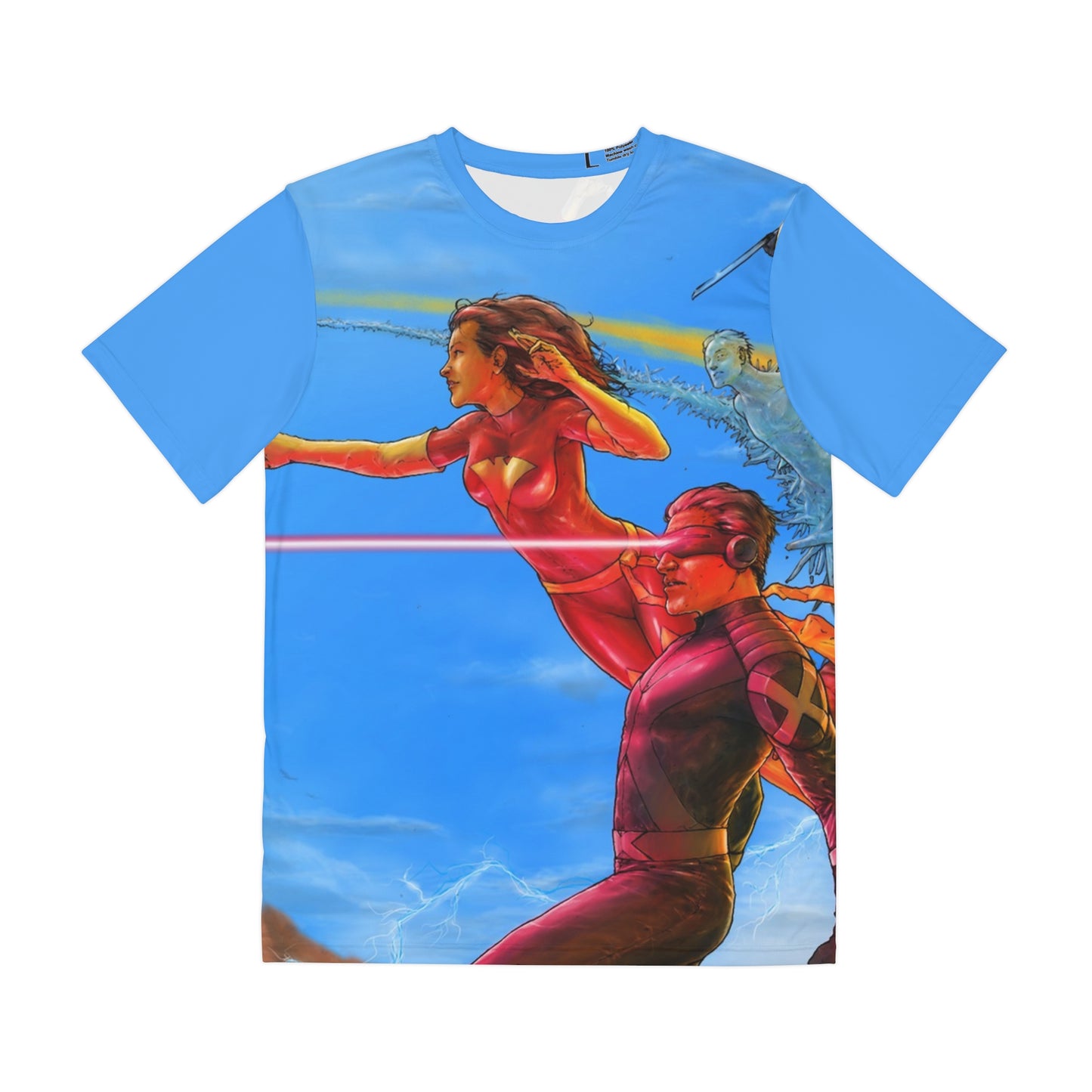 X-Men All Over Print Tee (Polyester) - Russell Dauterman Art (IMPROVED PLACEMENT AND PRINTING TECHNIQUES)